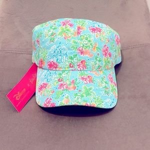 Lilly Pulitzer disney WDW Mickey Mouse baseball cap hat